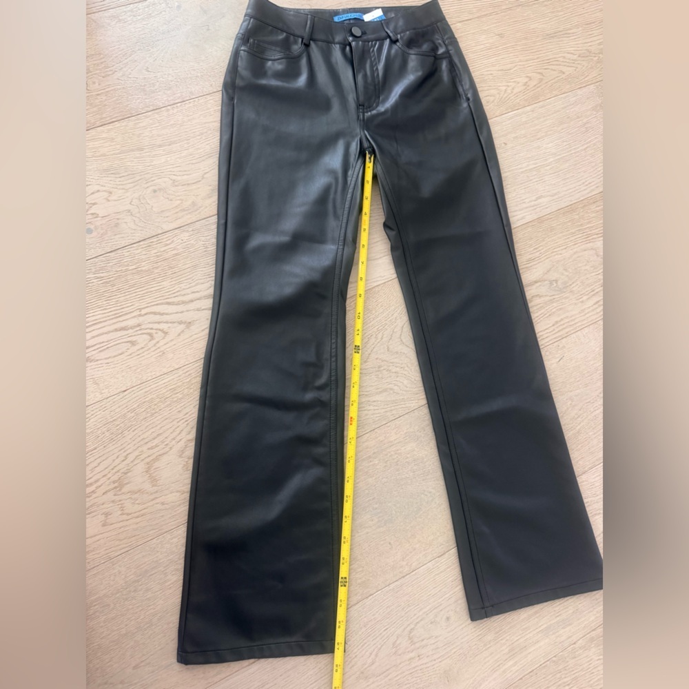 NWT J.MCLAUGHLIN Brady Vegan leather pant size 0 - Picture 5 of 7